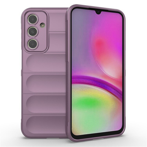 Pouzdro pro Samsung Galaxy A25 5G, Gaming Shockproof, fialové + 9H sklo