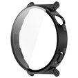 Pouzdro 2v1 + tvrzené sklo pro Huawei Watch GT 5 Pro 42mm, černé