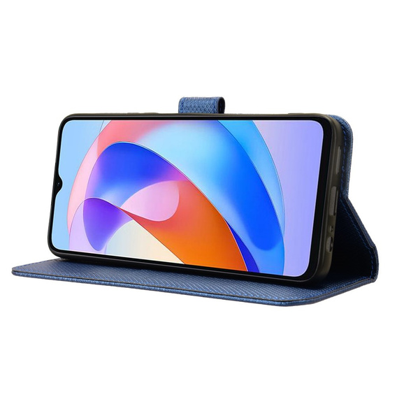 Klopové pouzdro pro Honor Magic 6 Lite 5G, Wallet Smart Magnet, modré