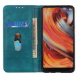 Pouzdro pro Samsung Galaxy S25 Ultra, Wallet Litchi Leather, zelené