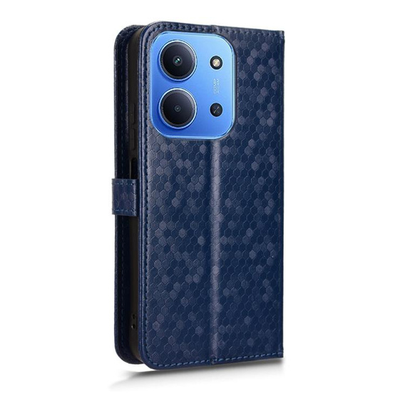 Flipové pouzdro pro Xiaomi Redmi 15C 4G/LTE, Wallet Rhombus, modré