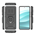 Pouzdro pro Xiaomi Redmi Note 14 Pro 5G /  Poco X7 5G, KickStand Camera Lens, černé