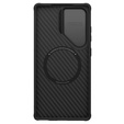 Pouzdro pro Samsung Galaxy S25 Ultra, pancéřované Nillkin, Carboprof Case, pro Magsafe, černé