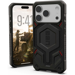 Pouzdro Urban Armor Gear pro iPhone 17 Pro Max, Monarch Pro Kevlar MagSafe, Kevlar Black
