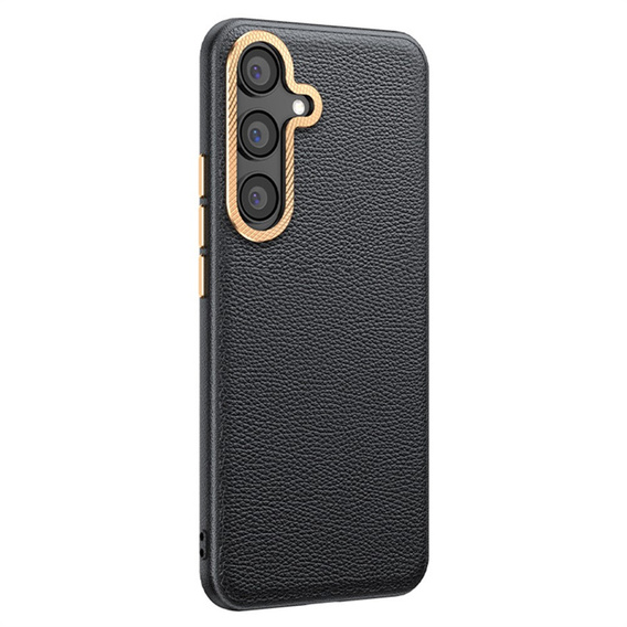 Kožené pouzdro pro Samsung Galaxy S25, leather hybrid, černé