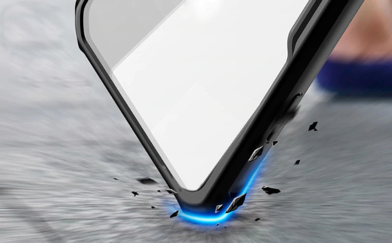 Pouzdro pro Honor 400 Lite, AntiDrop Hybrid, černé