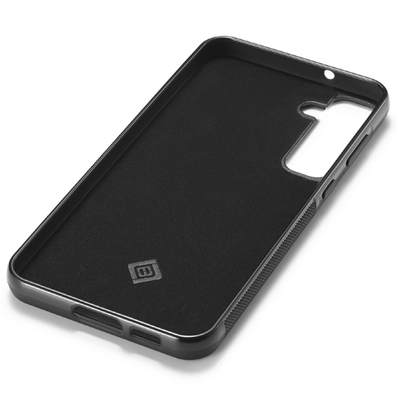Pouzdro LC.IMEEKE Carbon Fiber pro Samsung Galaxy S26, černé