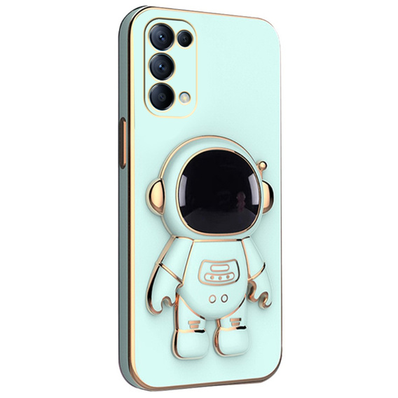 Pouzdro pro Oppo Reno5 Z/ A94 5G, Astronaut, zelené