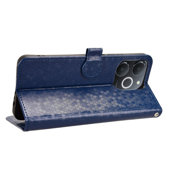 Flipové pouzdro pro Realme Note 70T 4G, Wallet Rhombus, modré