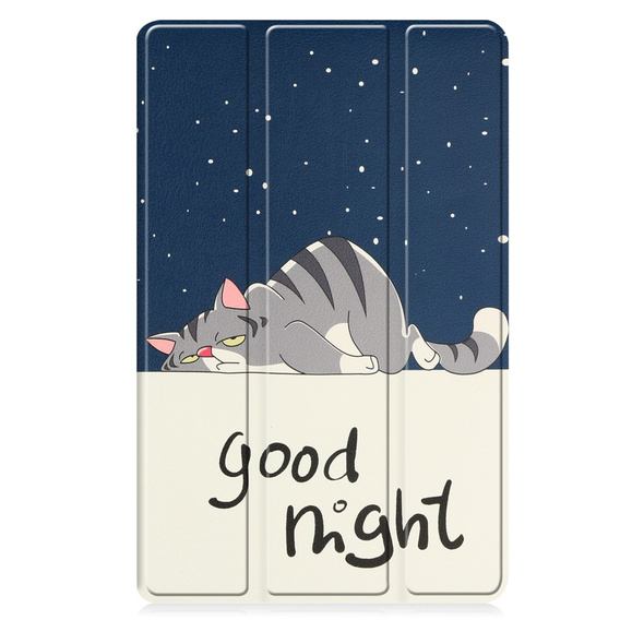 Pouzdro pro Lenovo Tab M9, Smartcase, sleeping cat