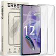 2x tvrzené sklo pro Xiaomi Redmi Note 12 Pro+ 5G / 12 Pro 5G / POCO X5 PRO 5G, ERBORD 9H Hard Glass na displeji