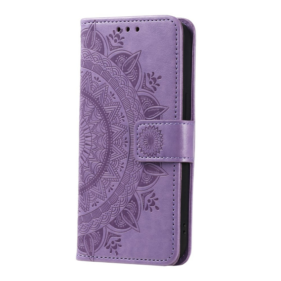Klopové pouzdro pro OnePlus 12 5G, Mandala, fialové