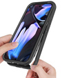 Pouzdro pro Google Pixel 9a, Shockproof, s fólií na displej, pro MagSafe, černé