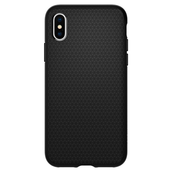 Pouzdro Spigen Liquid Air matte black pro Apple iPhone X / Xs