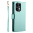 Klopové pouzdro pro Oppo Reno 13 Pro 5G, Wallet Zipper Pocket, mincovní