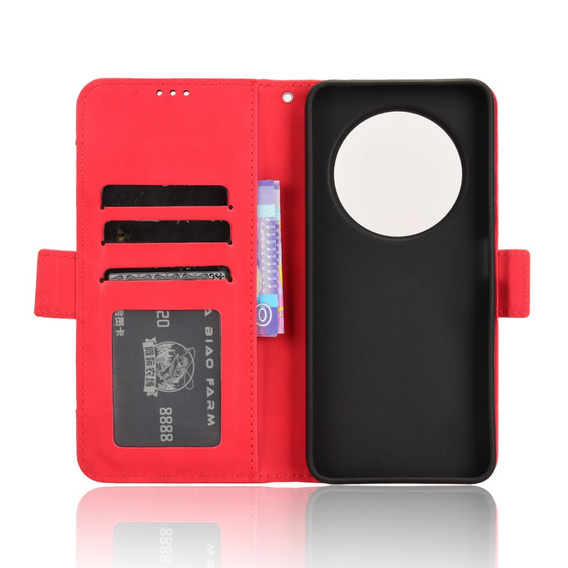 Klopové pouzdro pro Xiaomi Redmi 14C / Xiaomi Poco C75, Card Slot, červené