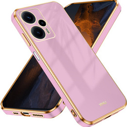 Pouzdro pro Xiaomi Poco F5, Glamour CamShield, fialové