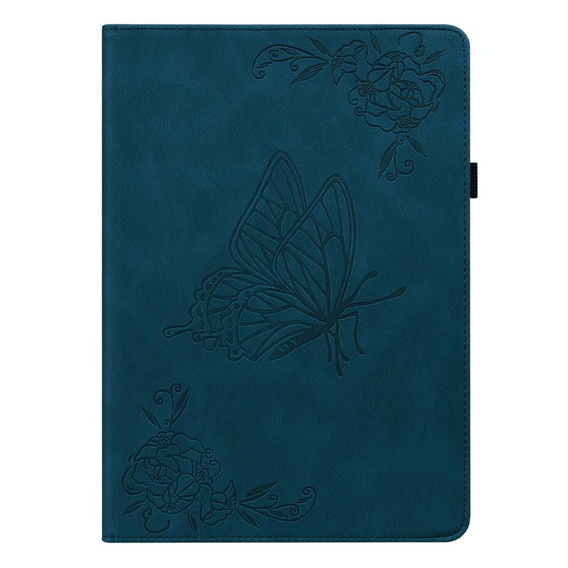 Pouzdro pro Lenovo Tab M9, Butterfly, modré