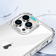 Pouzdro pro iPhone 14 Pro, Shockproof, s fólií, průhledné