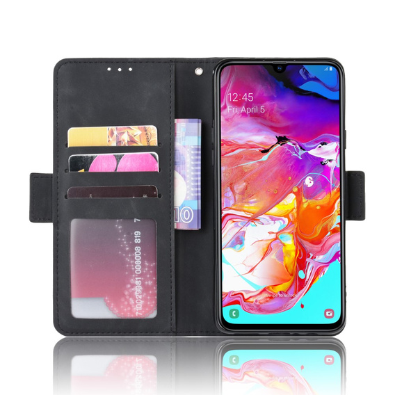 Klopové pouzdro pro Samsung Galaxy A20s, Card Slot, černé