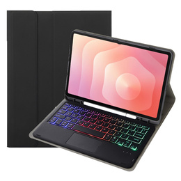 Pouzdro s podsvícenou klávesnicí Bluetooth a touchpadem pro Samsung Galaxy Tab S11