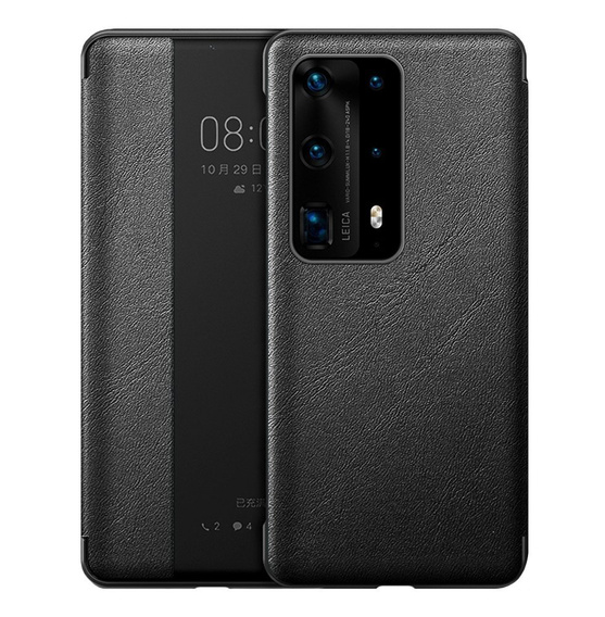 Flipové pouzdro pro Huawei P40, Side View, černé