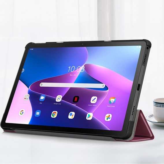 Pouzdro pro Lenovo Tab M10 Plus 10.6 TB-125F / TB-128F 3 Gen, Smartcase, modré