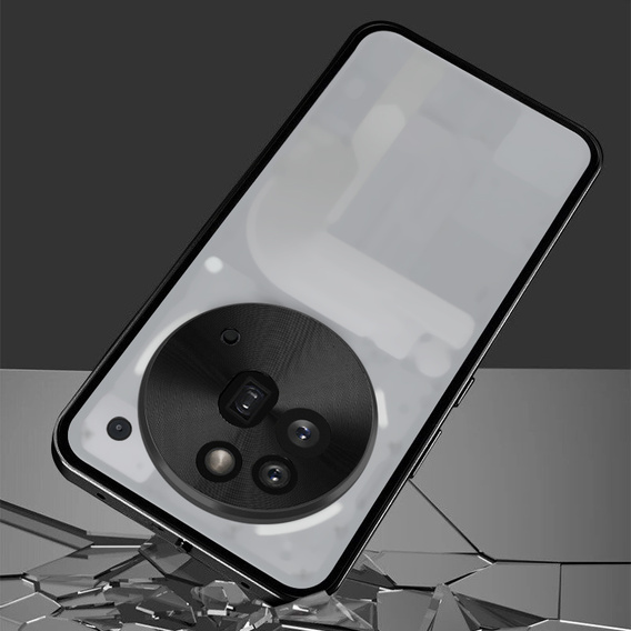 Pouzdro pro Nothing Phone 3a Pro, Frame Case, černé