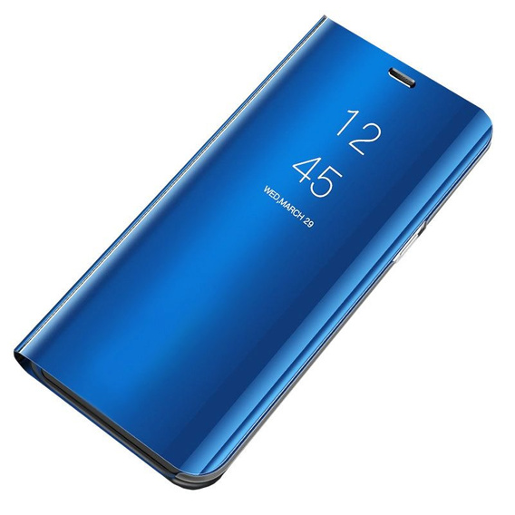 Pouzdro pro Oppo Reno5 5G, Clear View, světle modré