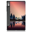 Pouzdro pro Lenovo Tab P11 Pro Gen 2 2022, Smartcase Pen Slot, forest and lake
