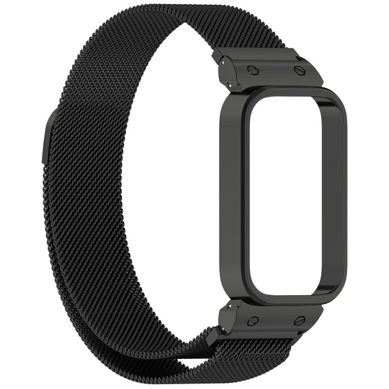 Milánský náramek pro Samsung Galaxy Fit 3, černý