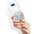 Pouzdro pro Samsung Galaxy S8+ Plus, Glittery, průhledné