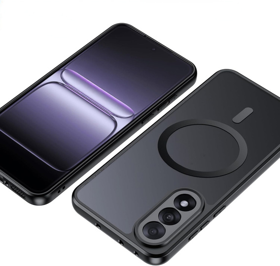 Pouzdro pro OnePlus Nord 5, pro MagSafe, ERBORD Matt Case, černý