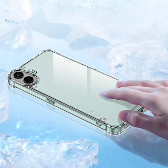 Pouzdro pro Nothing CMF Phone 1, Dropproof, průhledné