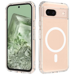 Pouzdro pro Google Pixel 8A, Fusion Hybrid, pro MagSafe, průhledné