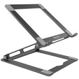 Hliníkový stojan na notebook, ERBORD ProDesk Stand, šedý