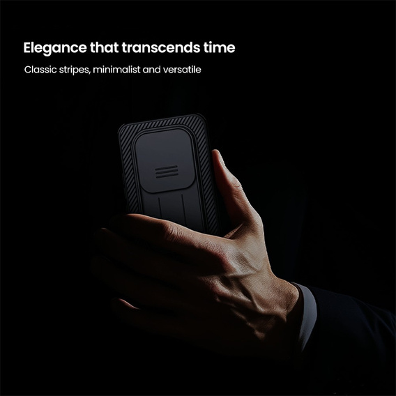 Pouzdro NILLKIN Camshield Pro s krytem fotoaparátu pro Xiaomi Redmi Note 15 Pro Plus 5G / Poco M8 Pro 5G