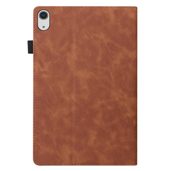 Pouzdro pro iPad 10.9 2022 10 Gen, Classic, s prostorem pro stylus, hnědé