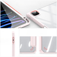 Pouzdro pro iPad Pro 11" 2024 (5 gen.), Dux Ducis TOBY, růžové
