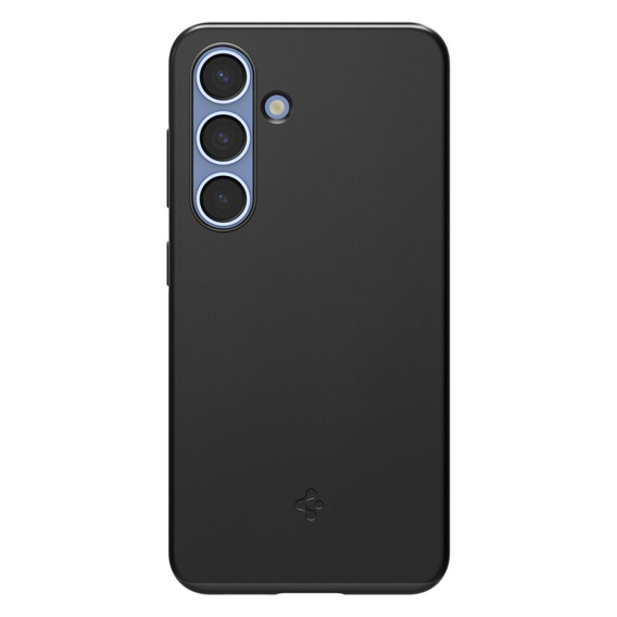 Pouzdro Spigen pro Samsung Galaxy S25, Thin Fit Mag, černé + 9H tvrzené sklo