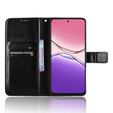 Klopové pouzdro pro Oppo A5 Pro 5G, Crazy Horse Wallet, černé