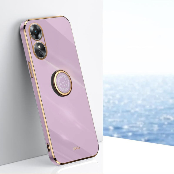 Pouzdro pro Oppo A17, Electro Ring, fialové