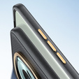 Kožené pouzdro pro Honor Magic 6 Pro 5G, leather hybrid, šedé