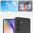 2x ERBORD OPTIK Pro tvrzené sklo pro fotoaparát Samsung Galaxy A55, černé