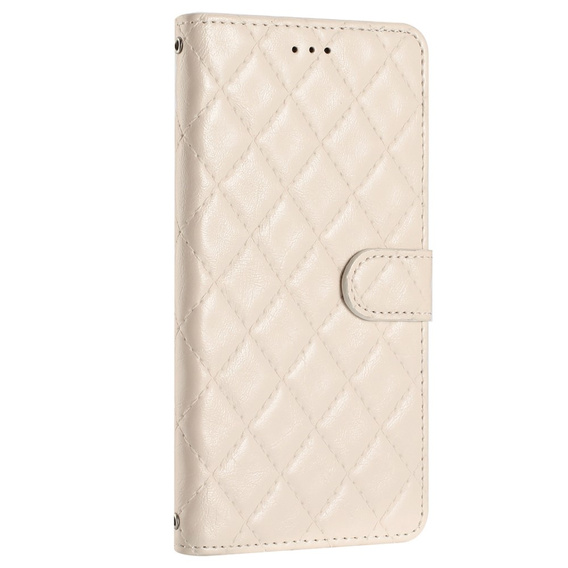 Klopové pouzdro pro Oppo A38 4G / Oppo A18 4G, Wallet, BINFEN COLOR, béžové
