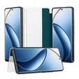 Flipové pouzdro pro Realme 12 Pro 5G / 12 Pro+ 5G, Side View, zelené