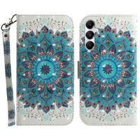 Klopové pouzdro pro Samsung Galaxy A05s, Wallet, Mandala Flower