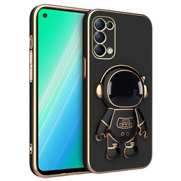 Pouzdro pro Oppo A74 5G, Astronaut, černé