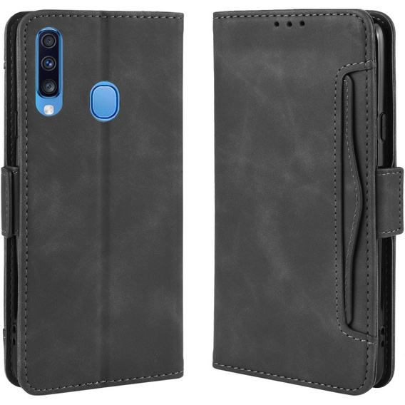 Klopové pouzdro pro Samsung Galaxy A20s, Card Slot, černé
