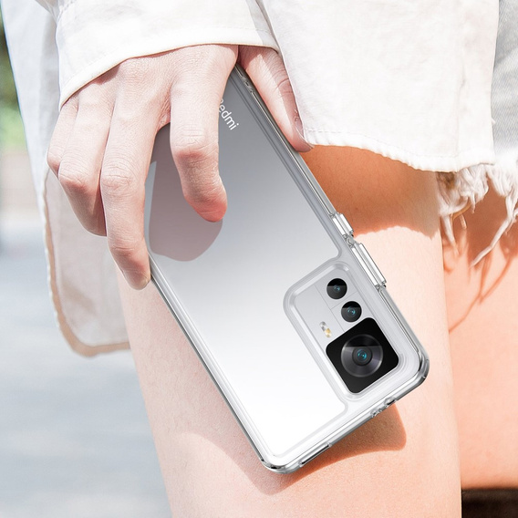 Pouzdro pro Xiaomi 12T Pro 5G, Fusion Hybrid, průhledné